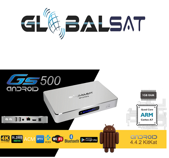receptor globalsat gs500