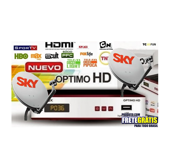 RECEPTOR HD SKY FLEX SH20 - Distribuidora Virtualis