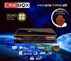 RECEPTOR CINEBOX MAESTRO HD 3G HDMI 3D FULL HD HDMI WIFI