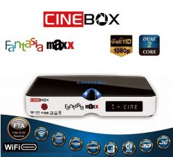 RECEPTOR CINEBOX FANTASIA MAXX ON DEMAND IPTV 3TUNNERS 3D