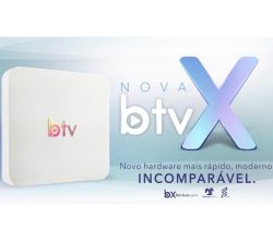 LANÇAMENTO RECEPTOR TV BTV BX10 SEM ANTENAS